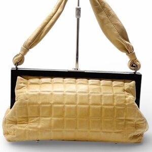 ❌SOLD IN BUNDLE❌CHANEL Chocolate Bar Lambskin Shoulder Bag |